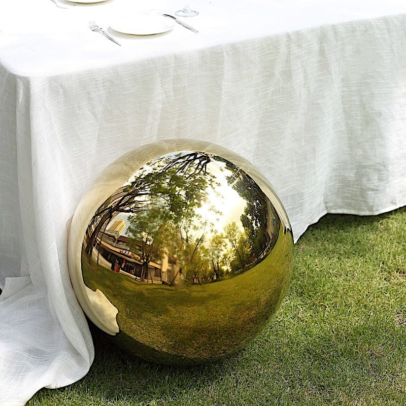 Stainless Steel Gazing Globe Reflective Mirror Ball