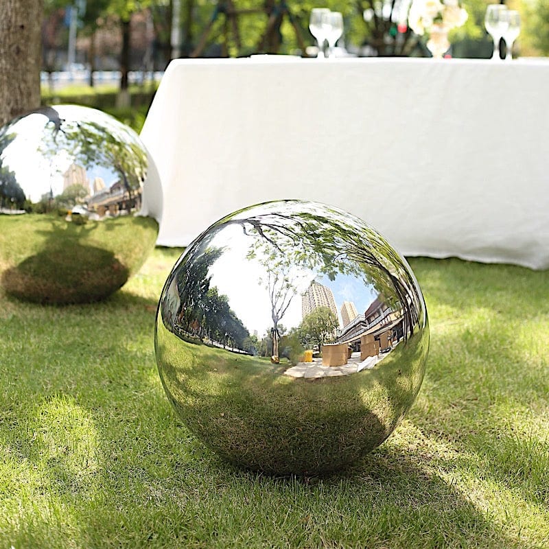 Stainless Steel Gazing Globe Reflective Mirror Ball