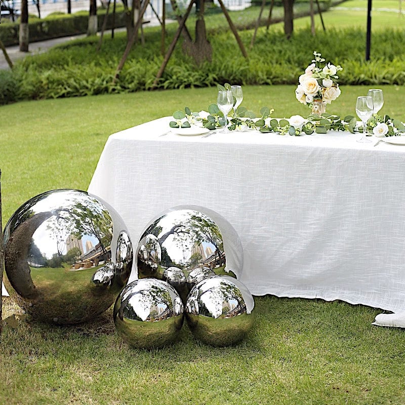 Stainless Steel Gazing Globe Reflective Mirror Ball