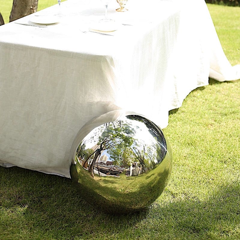 Stainless Steel Gazing Globe Reflective Mirror Ball