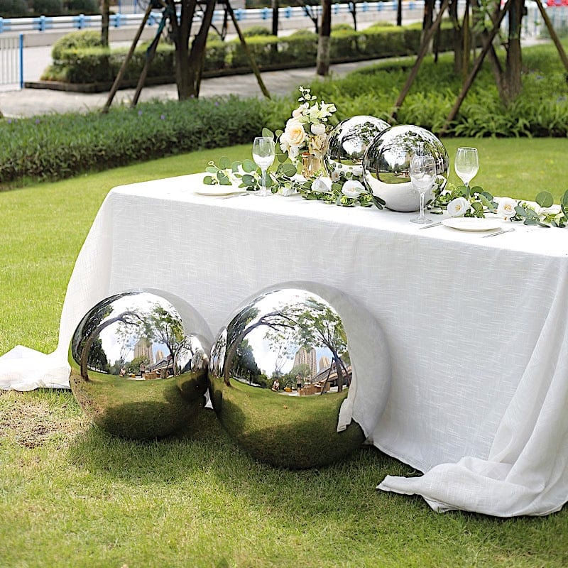 Stainless Steel Gazing Globe Reflective Mirror Ball