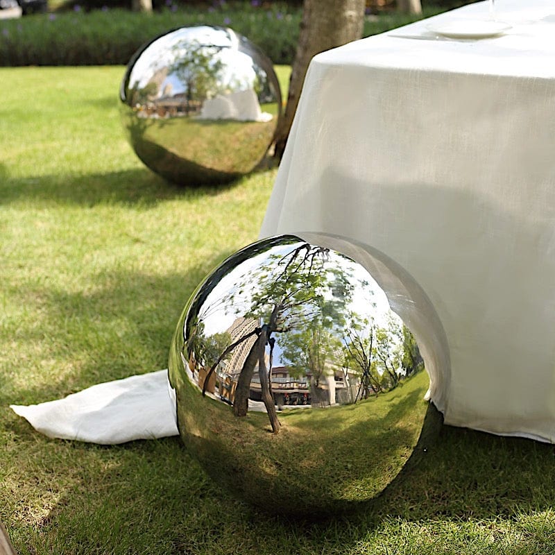 Stainless Steel Gazing Globe Reflective Mirror Ball