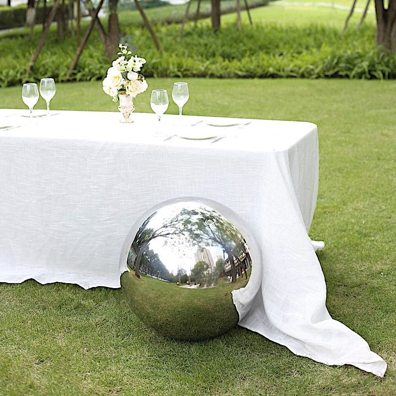 Stainless Steel Gazing Globe Reflective Mirror Ball