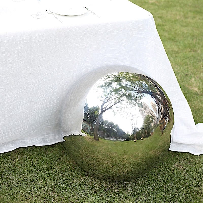 Stainless Steel Gazing Globe Reflective Mirror Ball