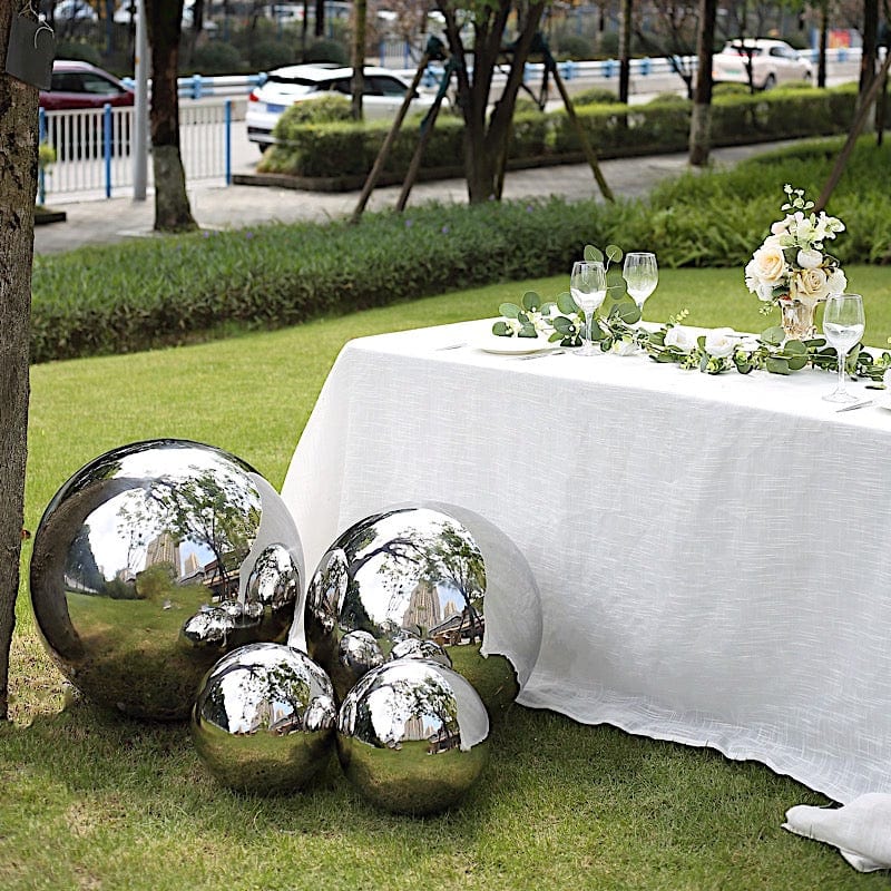 Stainless Steel Gazing Globe Reflective Mirror Ball