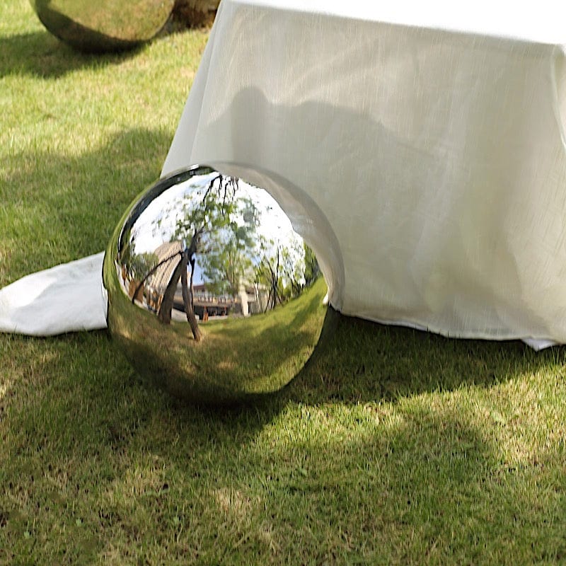 Stainless Steel Gazing Globe Reflective Mirror Ball