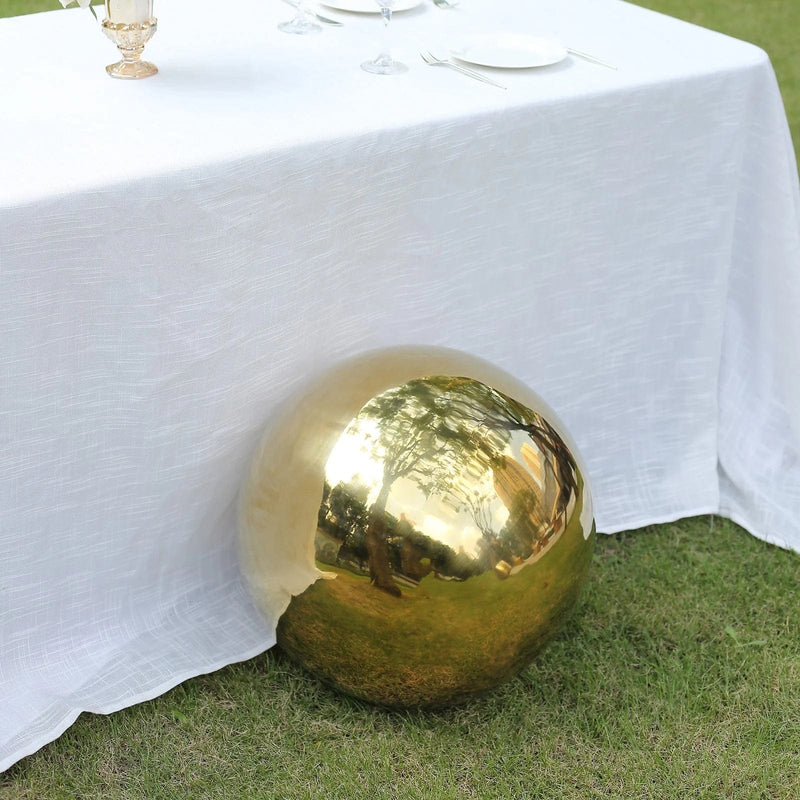 Stainless Steel Gazing Globe Reflective Mirror Ball