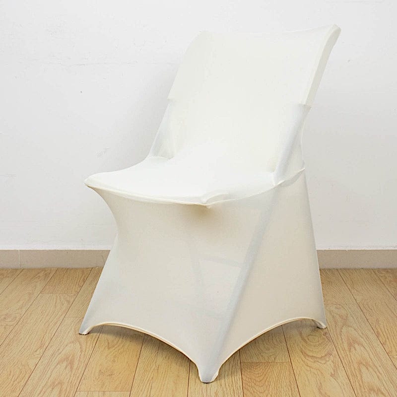 Stretchable Fitted Premium Spandex Lifetime Folding Chair Cover