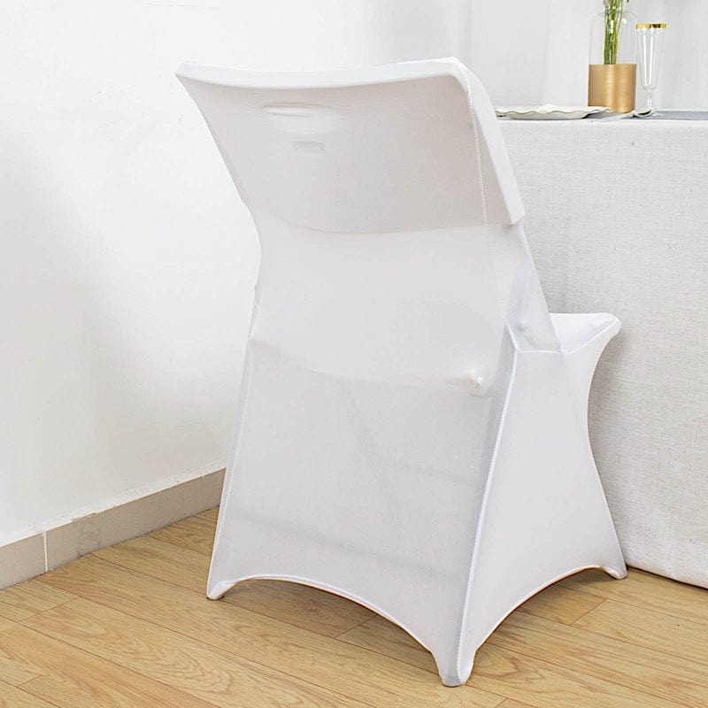 Stretchable Fitted Premium Spandex Lifetime Folding Chair Cover