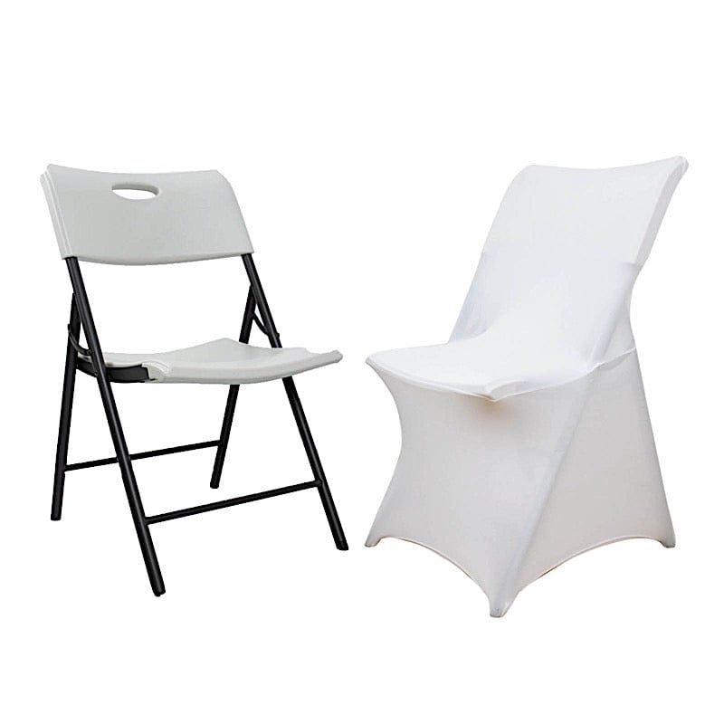 Stretchable Fitted Premium Spandex Lifetime Folding Chair Cover