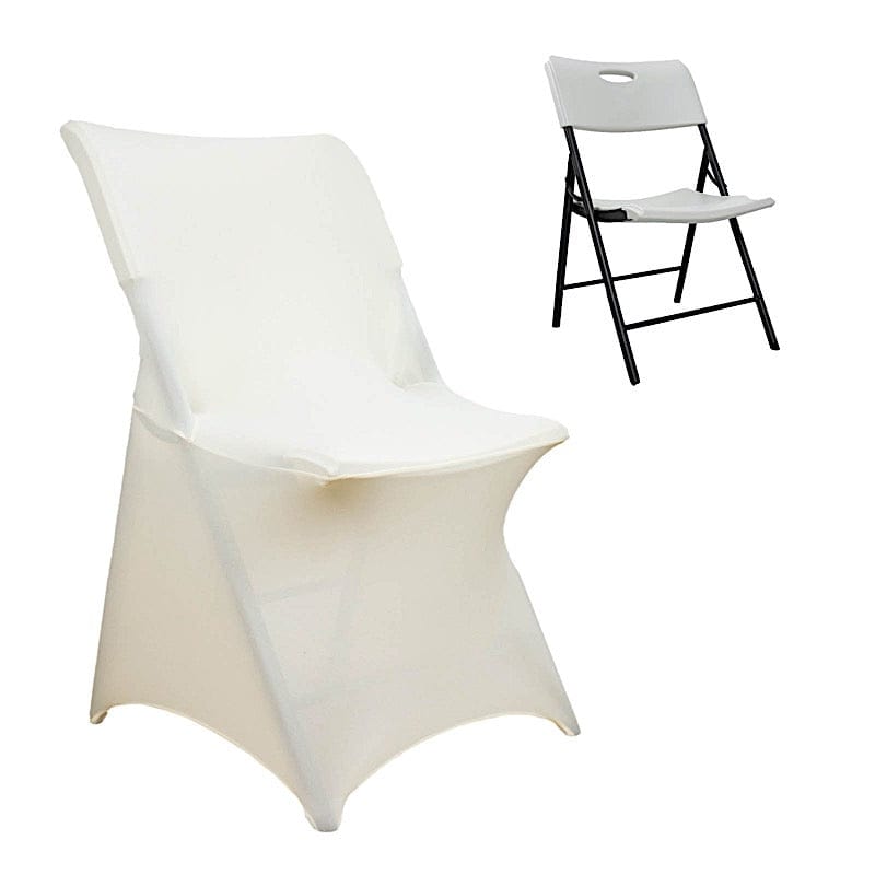 Stretchable Fitted Premium Spandex Lifetime Folding Chair Cover
