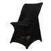 Stretchable Fitted Premium Spandex Lifetime Folding Chair Cover CHAIR_SPLIFE_BLK