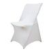 Stretchable Fitted Premium Spandex Lifetime Folding Chair Cover CHAIR_SPLIFE_WHT