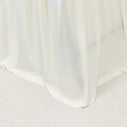 Stretchable Pleated  Spandex Lifetime Folding Chair Cover with Floor-Length Skirt