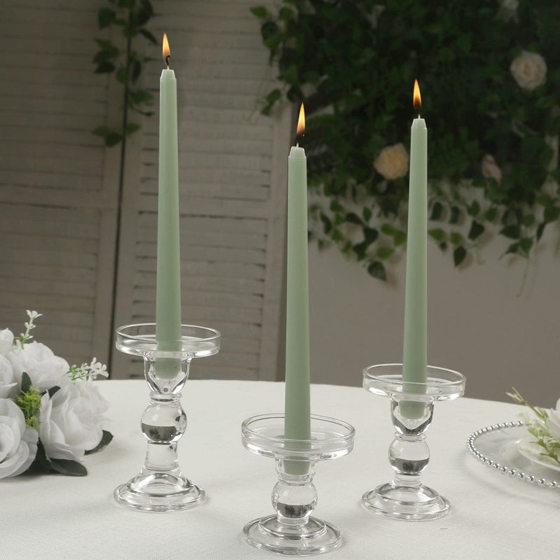 12 pcs 10" tall Premium Taper Candles