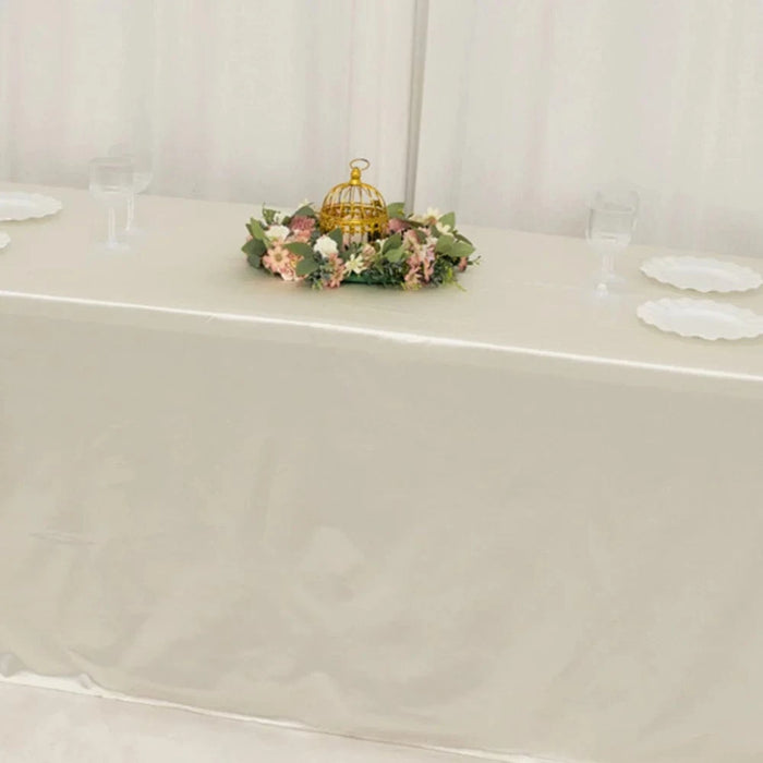 90" x 156" Scuba Polyester Rectangular Tablecloth