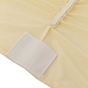 Swag Back Ruched Fitted Premium Spandex Banquet Chair Cover