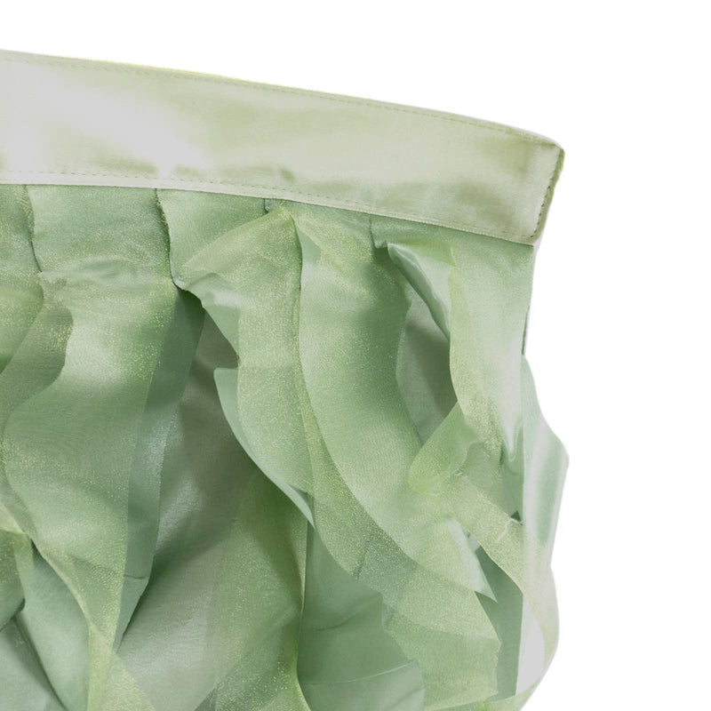 Taffeta Curly Table Skirt