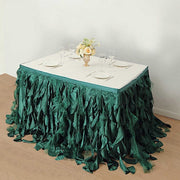 Taffeta Curly Table Skirt SKT_03_HUNT_14