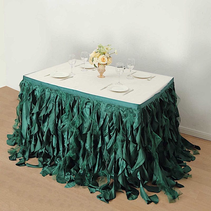 Taffeta Curly Table Skirt SKT_03_HUNT_14