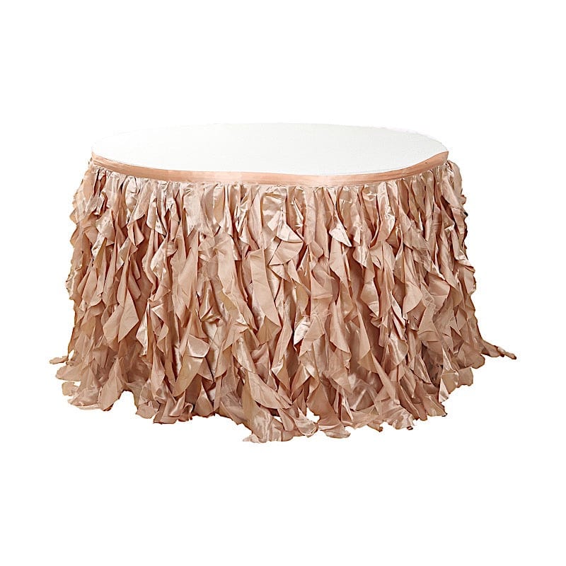 Taffeta Curly Table Skirt SKT_03_NUDE_14