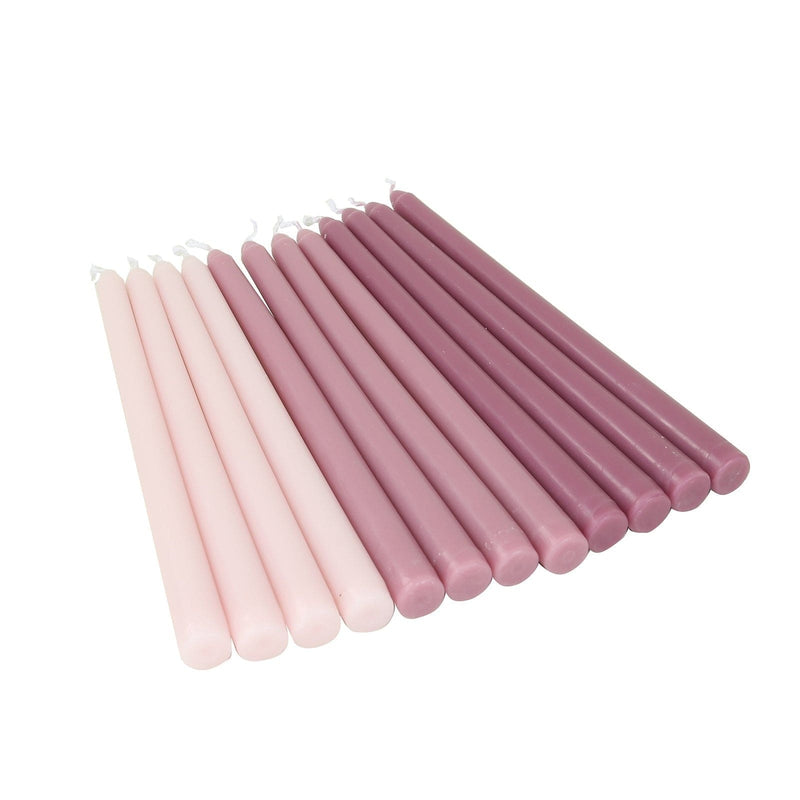 12 pcs 10" tall Premium Taper Candles