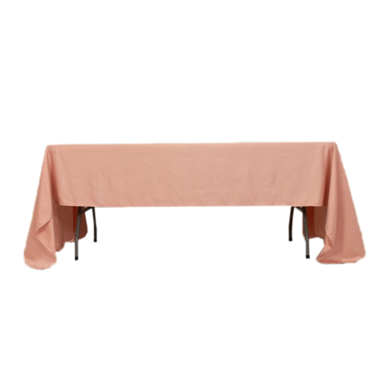 60" x 126" Lamour Satin Rectangular Tablecloth