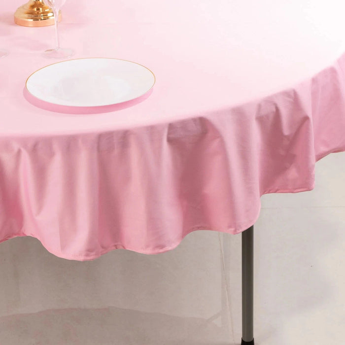70" Premium Scuba Round Tablecloth