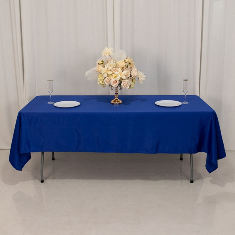 60" x 102" Lamour Satin Rectangular Tablecloth