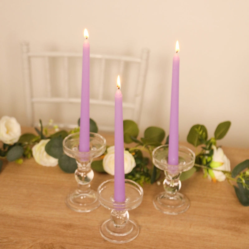 12 pcs 10" tall Premium Taper Candles
