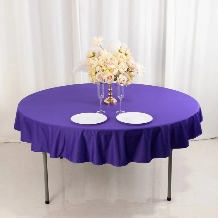 70" Premium Scuba Round Tablecloth