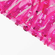 Wave Mesh Cylinder Display Box Stand Covers with Embroidered Sequins