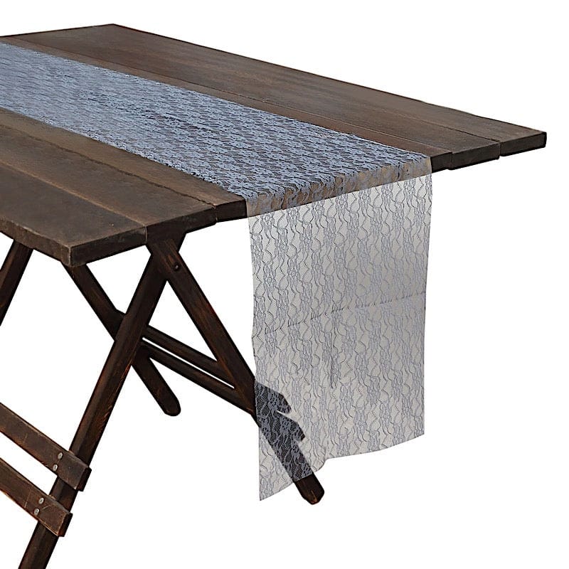 Wedding Lace Flowers Table Runner