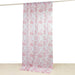 White French Toile Polyester Backdrop Drape Curtain with Rod Pockets
