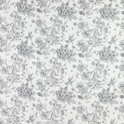 White French Toile Polyester Backdrop Drape Curtain with Rod Pockets