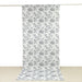 White French Toile Polyester Backdrop Drape Curtain with Rod Pockets