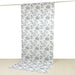 White French Toile Polyester Backdrop Drape Curtain with Rod Pockets