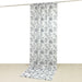 White French Toile Polyester Backdrop Drape Curtain with Rod Pockets