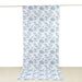 White French Toile Polyester Backdrop Drape Curtain with Rod Pockets