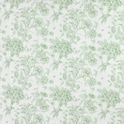 White French Toile Polyester Backdrop Drape Curtain with Rod Pockets