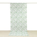 White French Toile Polyester Backdrop Drape Curtain with Rod Pockets