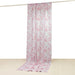 White French Toile Polyester Backdrop Drape Curtain with Rod Pockets
