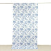 White French Toile Polyester Backdrop Drape Curtain with Rod Pockets