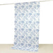 White French Toile Polyester Backdrop Drape Curtain with Rod Pockets