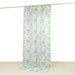 White French Toile Polyester Backdrop Drape Curtain with Rod Pockets