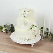 Wooden Centerpiece Plates - Antique White