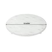 Wooden Centerpiece Plates - Antique White