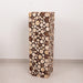 Wooden Slices Pillar Prop Pedestal Stand - Natural