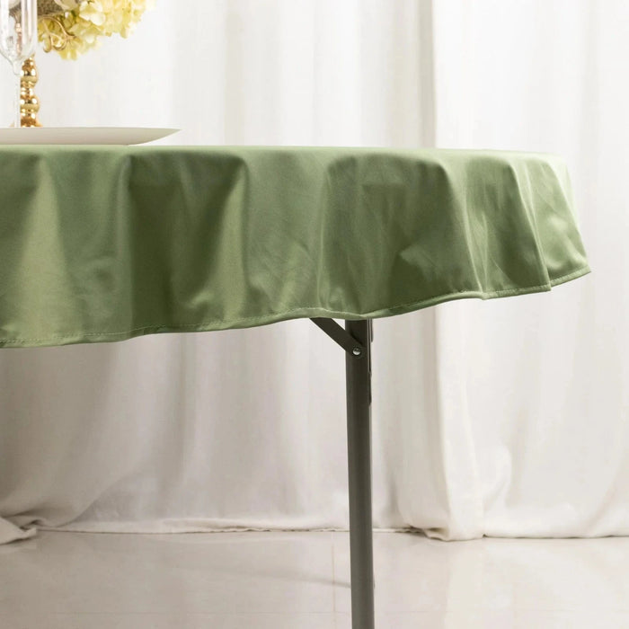 70" Premium Scuba Round Tablecloth