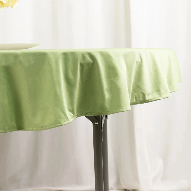 70" Premium Scuba Round Tablecloth